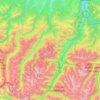 Mappa topografica Хасаут-Греческое сельское поселение, altitudine, rilievo