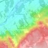Mappa topografica South Williamston, altitudine, rilievo