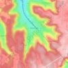 Mappa topografica Blaisy-Bas, altitudine, rilievo