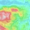 Mappa topografica Vitulano, altitudine, rilievo