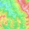 Mappa topografica Seyne, altitudine, rilievo