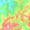 Mappa topografica Castel Boglione, altitudine, rilievo