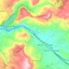 Mappa topografica Muros, altitudine, rilievo