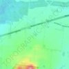 Mappa topografica Leigh Creek, altitudine, rilievo