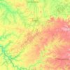 Mappa topografica Lages, altitudine, rilievo