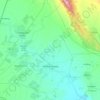 Mappa topografica General Zuazua, altitudine, rilievo