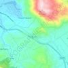 Mappa topografica Vicalvi, altitudine, rilievo