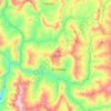 Mappa topografica El Peñón, altitudine, rilievo