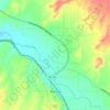 Mappa topografica Duncan, altitudine, rilievo