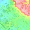 Mappa topografica Brabourne, altitudine, rilievo