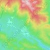 Mappa topografica Covaleda, altitudine, rilievo