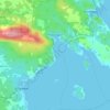 Mappa topografica Aspotogan, altitudine, rilievo