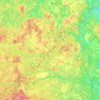 Mappa topografica Куженкинское сельское поселение, altitudine, rilievo