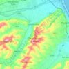 Mappa topografica Sant'Elpidio a Mare, altitudine, rilievo