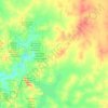 Mappa topografica Paynes Find, altitudine, rilievo