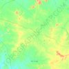 Mappa topografica Coivaras, altitudine, rilievo