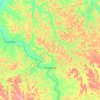 Mappa topografica Timbiras, altitudine, rilievo