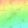 Mappa topografica Brignano Gera d'Adda, altitudine, rilievo