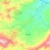 Mappa topografica El Mehir, altitudine, rilievo