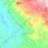 Mappa topografica Nurallao, altitudine, rilievo