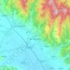 Mappa topografica San Giustino, altitudine, rilievo