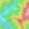 Mappa topografica Piazzolo, altitudine, rilievo