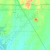 Mappa topografica Inola, altitudine, rilievo