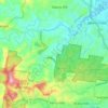 Mappa topografica Bunya, altitudine, rilievo