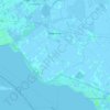Mappa topografica Oudenhoorn, altitudine, rilievo