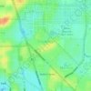 Mappa topografica Coolbinia, altitudine, rilievo