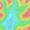 Mappa topografica Masera, altitudine, rilievo