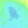 Mappa topografica 冷湖, altitudine, rilievo