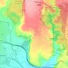 Mappa topografica Merrimu, altitudine, rilievo