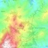 Mappa topografica Montecopiolo, altitudine, rilievo