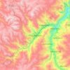 Mappa topografica Chuquibambilla, altitudine, rilievo