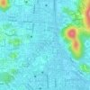 Mappa topografica Centro, altitudine, rilievo