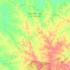 Mappa topografica São Domingos do Araguaia, altitudine, rilievo