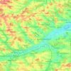 Mappa topografica 85229, altitudine, rilievo