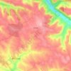 Mappa topografica Virac, altitudine, rilievo