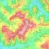 Mappa topografica Rocca Susella, altitudine, rilievo