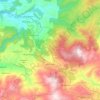 Mappa topografica Mechroha, altitudine, rilievo