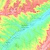 Mappa topografica Beaumont-de-Lomagne, altitudine, rilievo