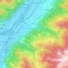 Mappa topografica Artogne, altitudine, rilievo