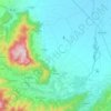 Mappa topografica Revello, altitudine, rilievo