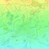 Mappa topografica Casorezzo, altitudine, rilievo