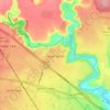 Mappa topografica Keilor North, altitudine, rilievo