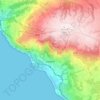 Mappa topografica Joppolo, altitudine, rilievo