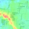 Mappa topografica Kawungan, altitudine, rilievo
