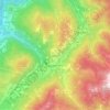 Mappa topografica Bedollo, altitudine, rilievo