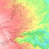 Mappa topografica Lubriano, altitudine, rilievo